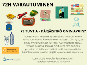 72h varautuminen