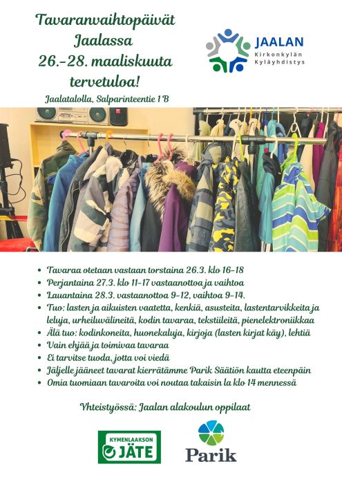 Tavaranvaihtopäivät