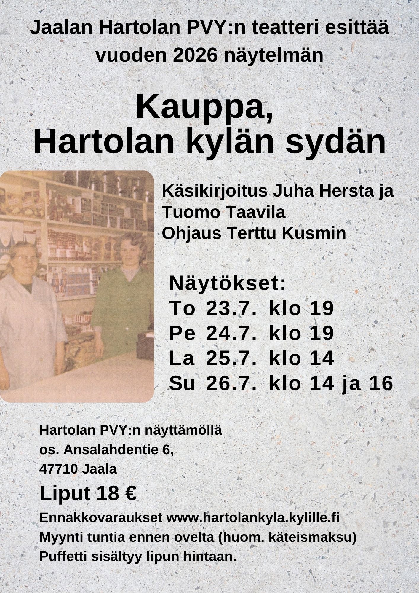 Hartolan näytelmä