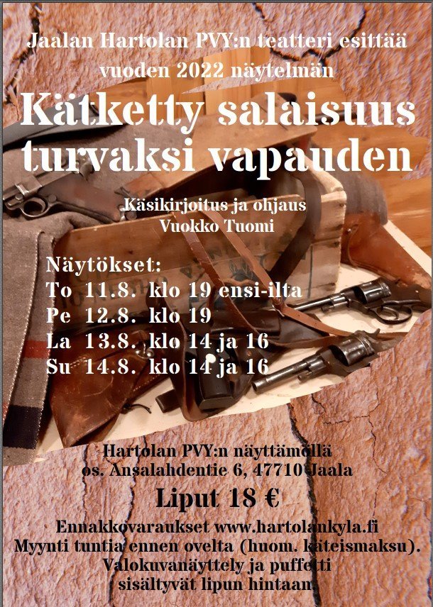 Hartolan näytelmä