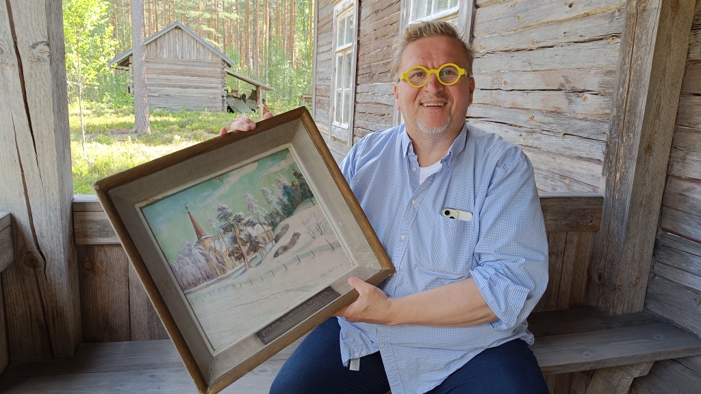 Jaalalaistaiteilijaa muisteltiin Huhdasjärvellä
