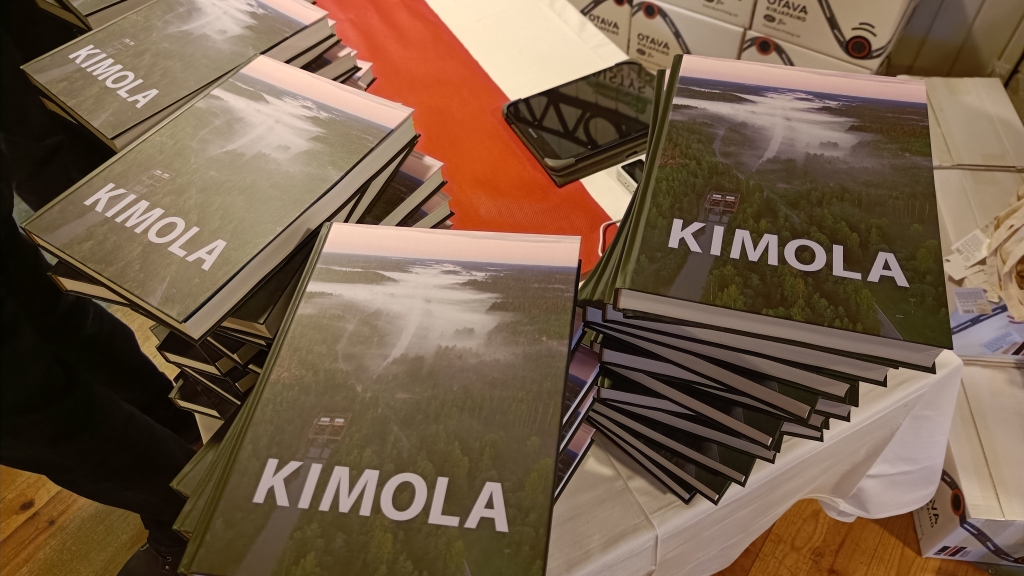 Upea Kimolan kyläkirja julkaistiin viimeinkin