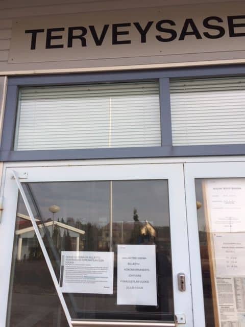 Jaalan terveysasema pysyy kiinni toistaiseksi